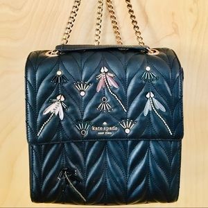 Kate Spade Briar Lane Dragonfly Backpack Convertible Leather Crossbody RESTORED!